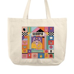 Πολύχρωμα Ζώδια - Σκορπιός (Τσάντα  Αγοράς)